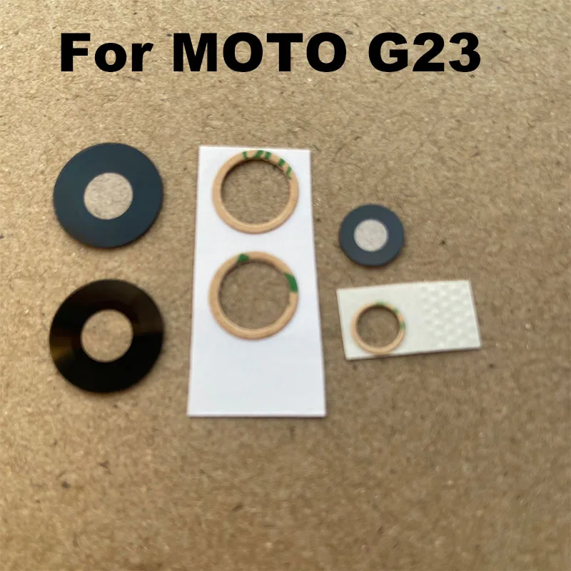 Back Camera Lens Glass For Motorola Motorola Moto G23 Rear Camera Lens With Glue Adhesive Replacement XT2073-2