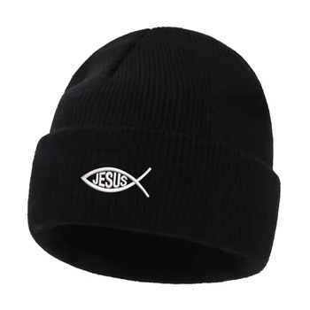 Ichthys Jesus Fish Beanie 1