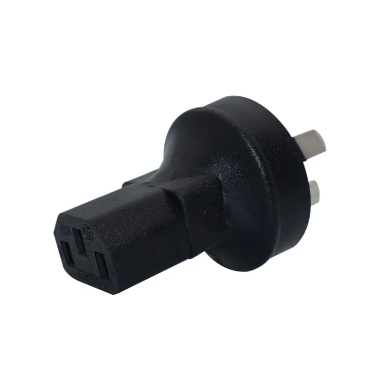 AU TO C13,Australia 3 Pole Male IEC 320 C13 Female Ac Power Adapter, Saa To C13 Australia Plug