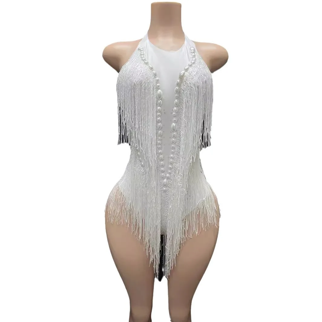 Party event costumes, Latin dance costumes, fringed neck dresses, special occasion dresses