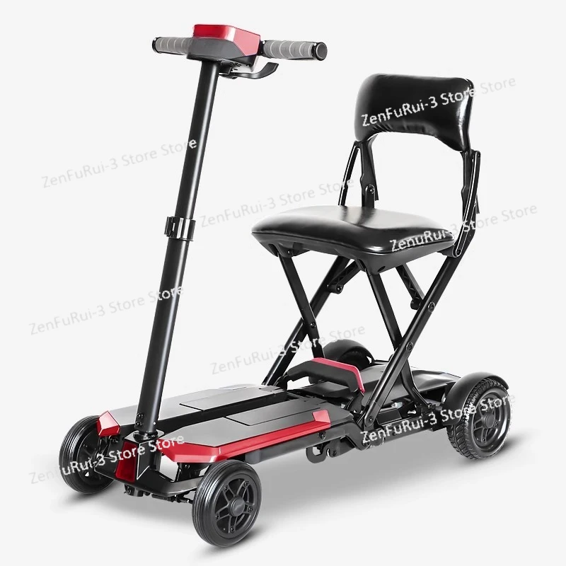 

S3131 Remote Control Folding Portable Elderly Scooter Small Four-wheeled Electric Vehicle