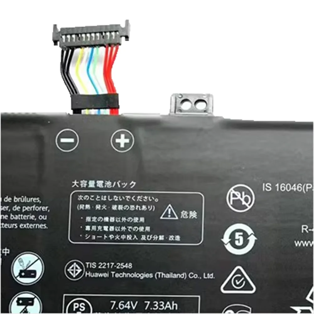 Imagem -03 - Bateria Original para Huawei Hb6081v1ecw22a 7.64v 56wh Hb6081v1ecw-22b Hb6081v1ecw-22c Hlyl-wfp9 Wfq9 Frd-wfg9 Wfd9 Wx9