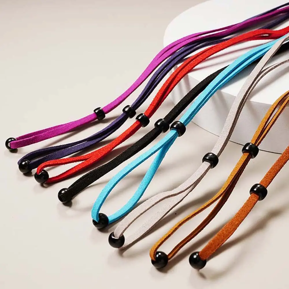 Retainer PU Leather Spectacle Cord Eyewear Holder Sunglasses Chains Leather Glasses Strap Glasses Lanyard Glasses Chains