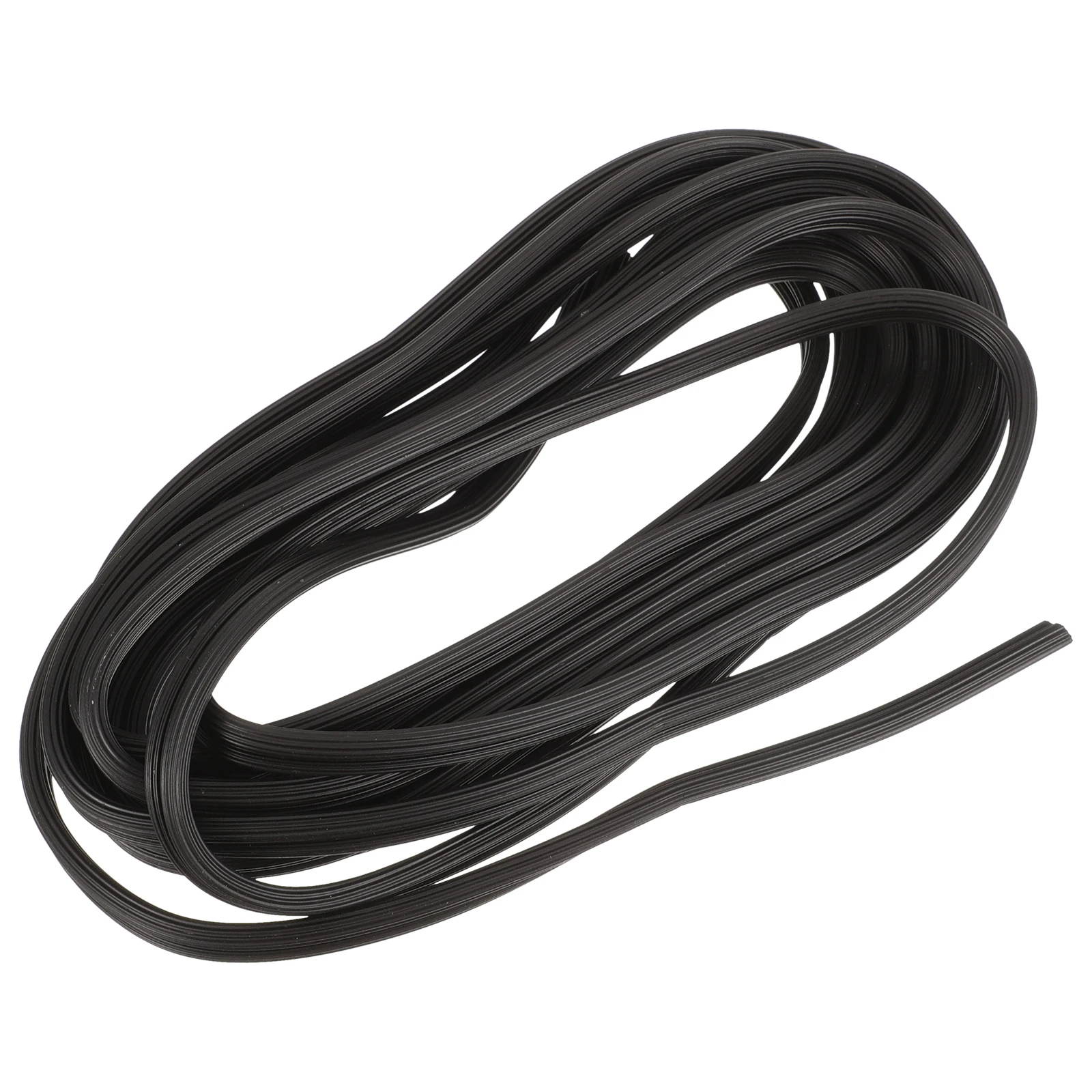 

10-Meter Window Screen Spline Jagged Hollow Round Thermoplastic Rubber Durable Screen Frame Repair Spline Roller Tool