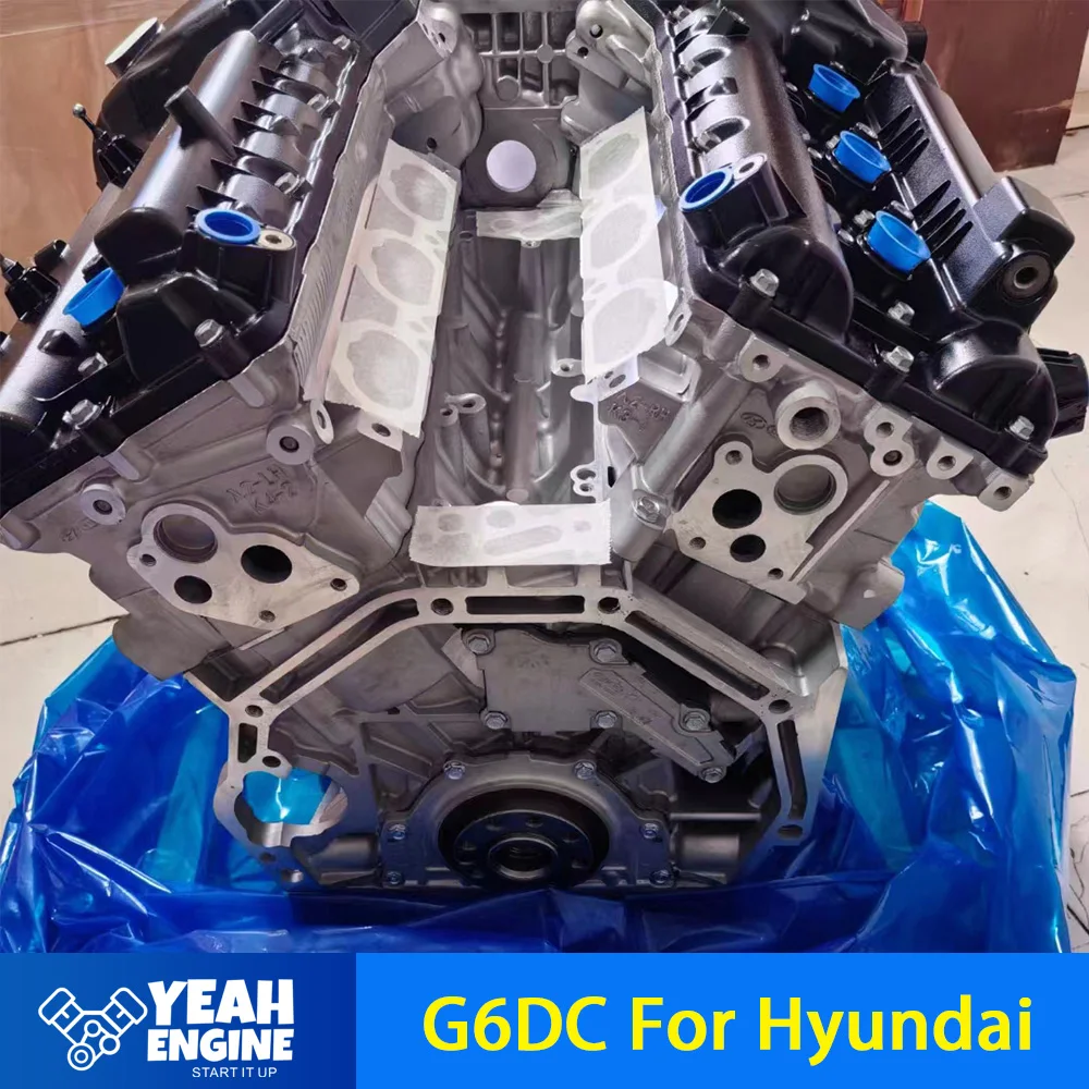 

Двигатель Gasonline 3,5 л, 6-цилиндровый G6DC для Hyundai Kia Grandeur Palisade Santa Fe Sorento, длинный цилиндровый блок, автозапчасти двигателя
