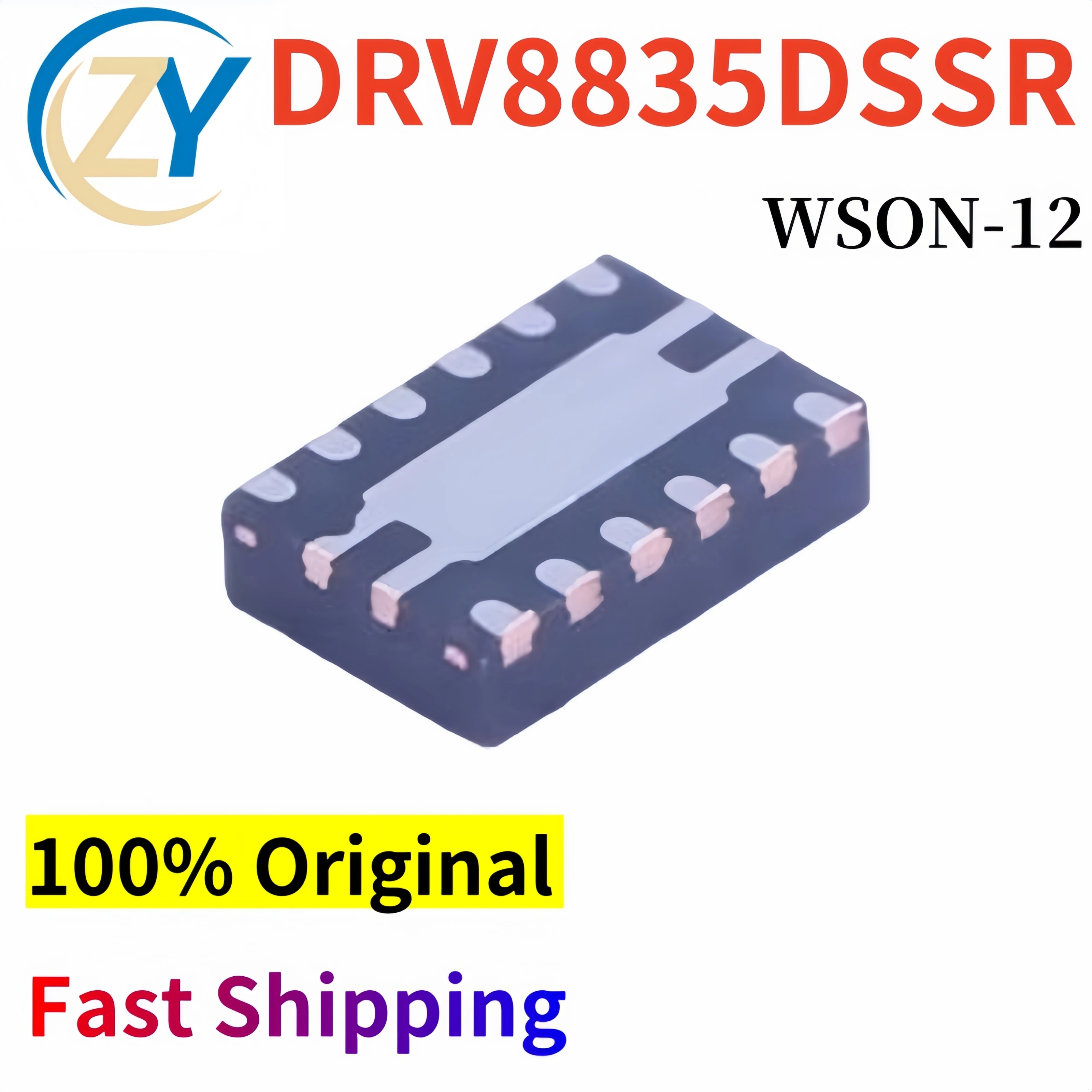 

(5pcs) DRV8835DSSR Drivers DRV8835 2V to 11V WSON12 100% Original & In Stock