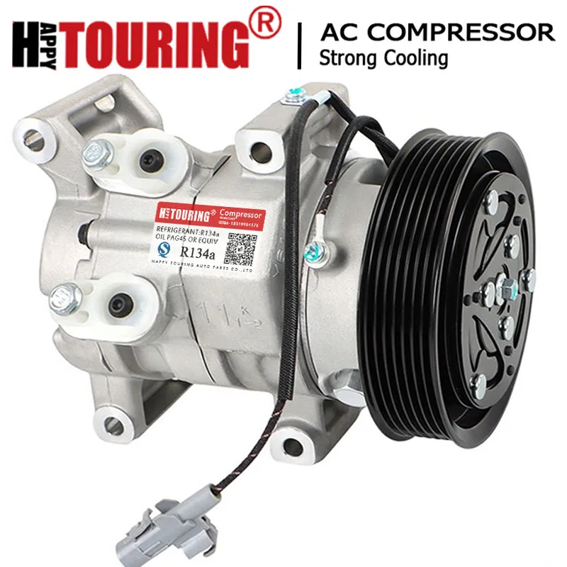 

AC compressor For Toyota Hilux 2.5L 2.7L 3.0L 2005-2015 447260-8040 4472608020 883200K380 447280-0580 447260-8040 447180-7202