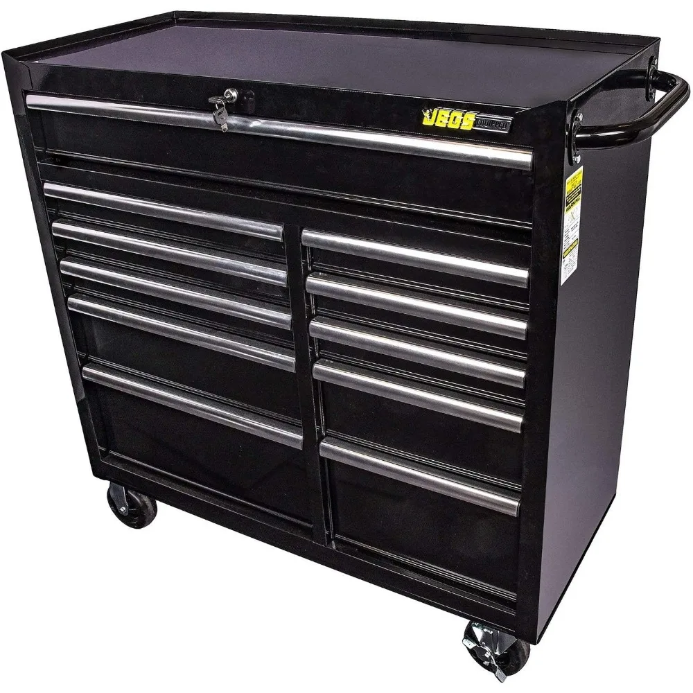 

81463 11-Drawer Steel Rolling Tool Cabinet 41" x 18" x 42"