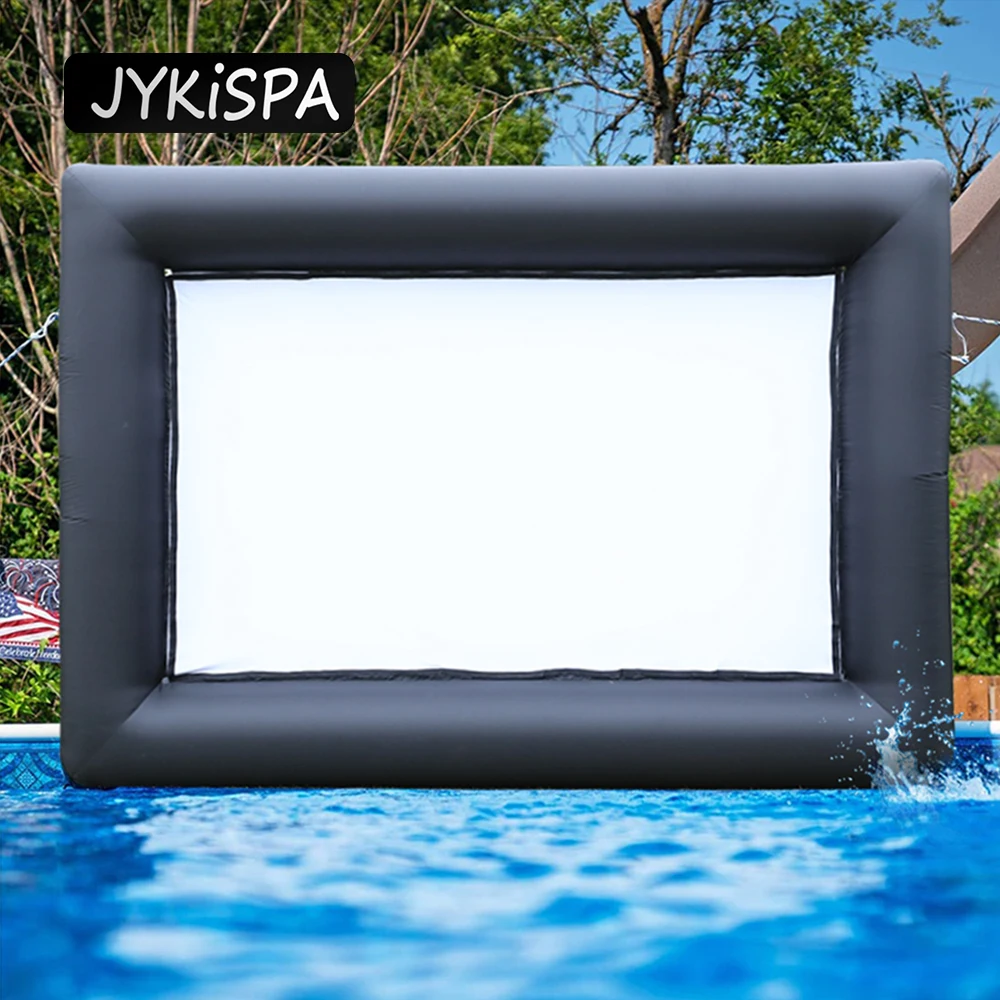 

Three Layers Movie Screen Inflatable Movies Curtain With Carrying Bag Inflatable Projection Screen For Party Event Outdoor Use