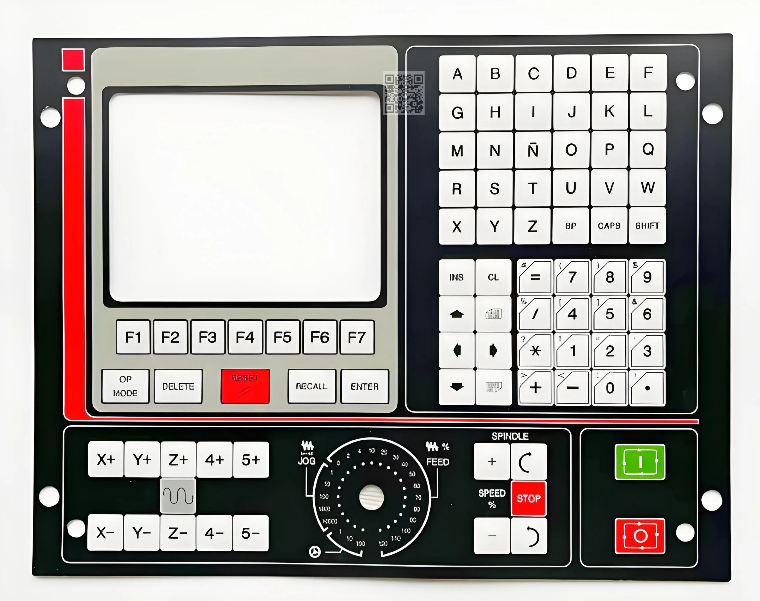 CNC8025M 8025M CNC System New key Button Panel