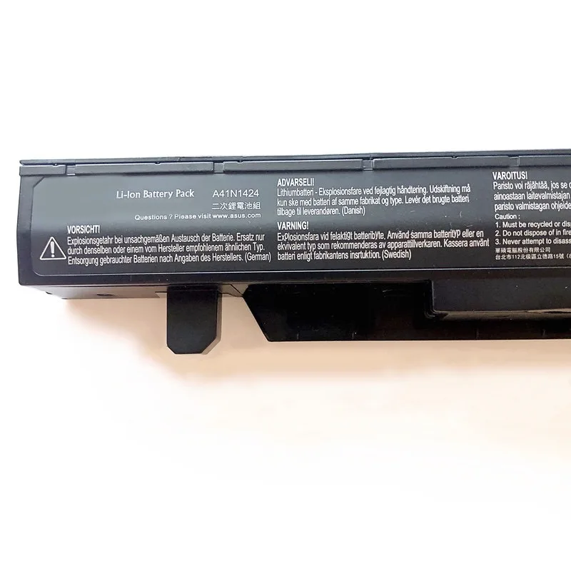 Compatible with ASUS FX-PRO PLUS ZX50J GL552J ZX50V FX51V Battery A41N1424 Laptop Battery new Large Capacity