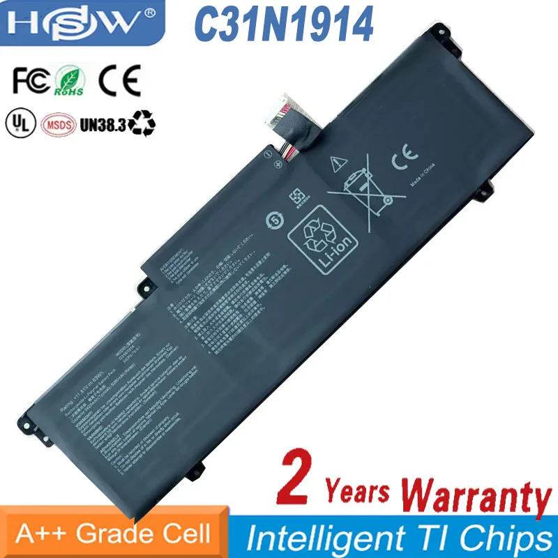 Imagem -01 - Bateria do Portátil para Asus Zenbook 14 11.61v 63wh Ux435ea Ux435eal Ux435eg Novo bateria do portatil para asus zenbook 14 1161v 63wh ux435ea ux435eal ux435eg novo 01