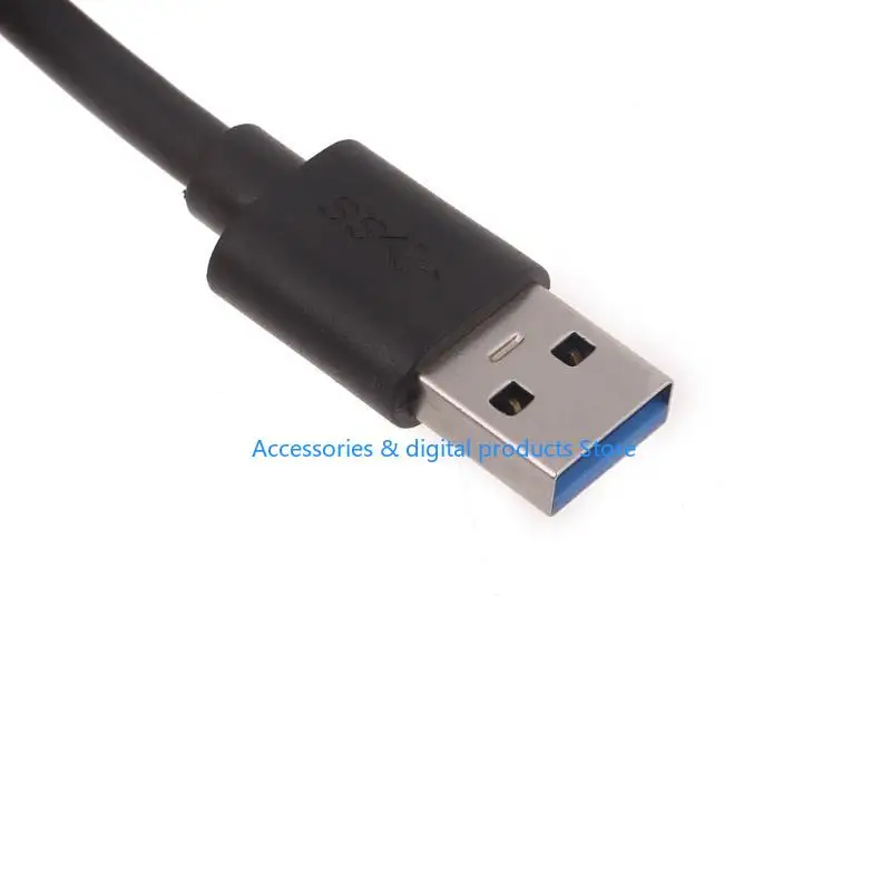 77JD USB3.0 to Cable To USB3.0 Adapter Support 3.5 Inch External HDD SSD Hard Drive Disk Cable Adapter Converter