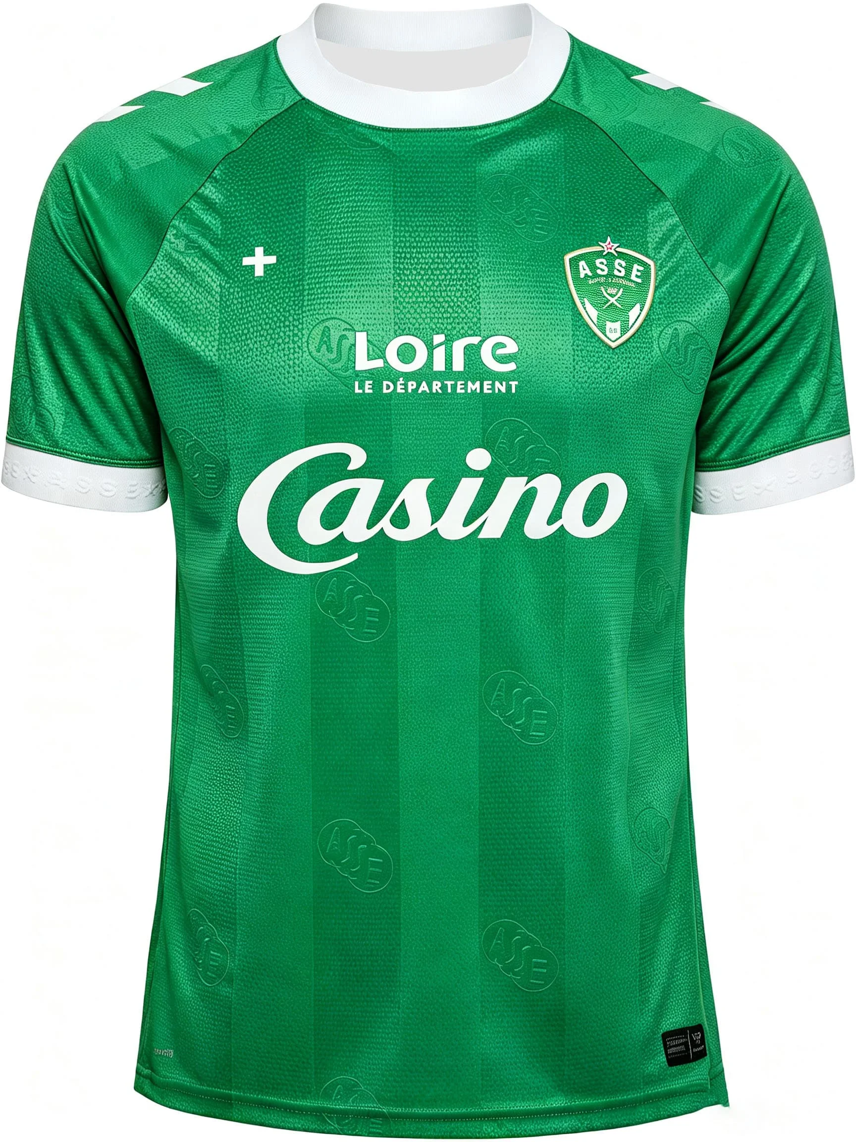2026 New Saint Etienne 3D Printed Football Jersey Men's Summer Quick Drying Short Sleeved T-shirt Family Matching Clothing