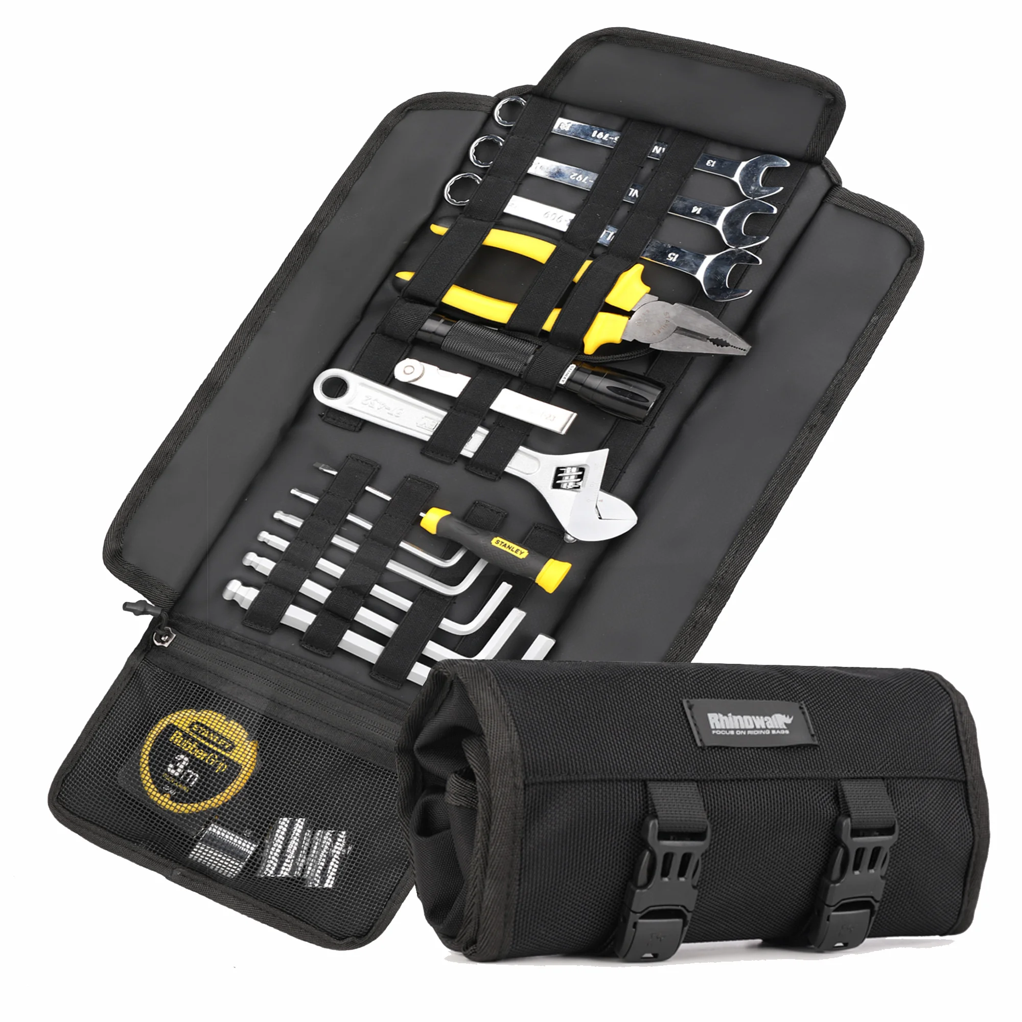 

Motorcycle Tool Roll Bag Portable Motor Saddlebags Side Tool Storage Bag Pouch Outdoor Travel Repair Working Tool