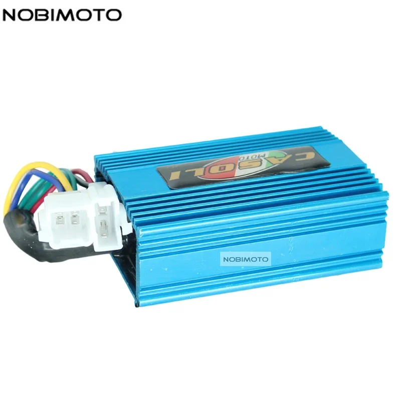 Performance Racing AC CDI Square 4 + 2 pines sistema de encendido para CG125 150 200 250cc motocicleta Dirt Bike ATV motor DQ-144
