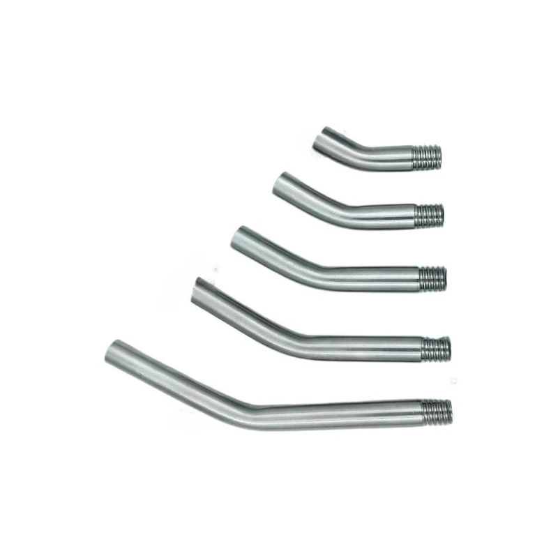 3/5PCS M4 M5 M6 M8 CoolRun SS304 Stainless Steel Threaded Hollow Bent Tube for CNC Sprayer Elbow  Tube Adapter Elbow Pipe CNC