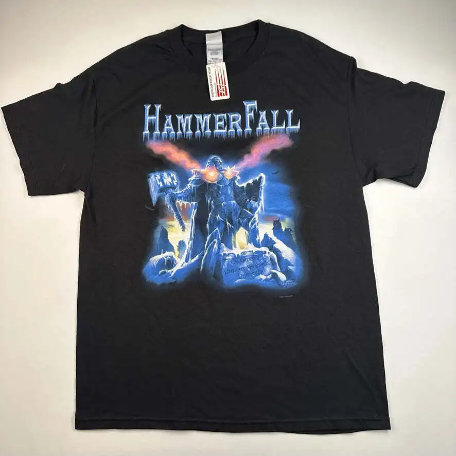 Vintage 2005 Hammerfall T Shirt Large Deadstock Chapter V