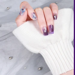 Solid color accessories Nail art photography props knitted wrist cuffs flared detachable false sleeves for Nail photo decor