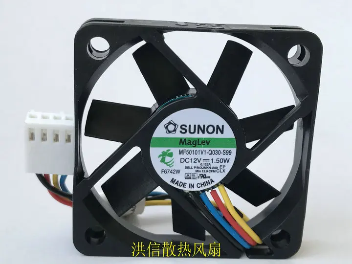 

SUNON MF50101V1-Q030-S99 Охлаждающий вентилятор постоянного тока 12 В 1,50 Вт 50x50x10 мм 4-проводной 50 мм