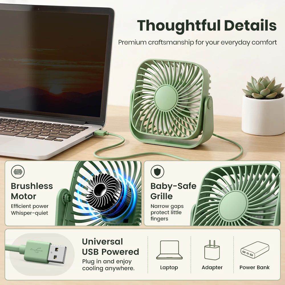 TOPK 4 inch USB draagbare bure - Desk Setup Gear recensie en prijs