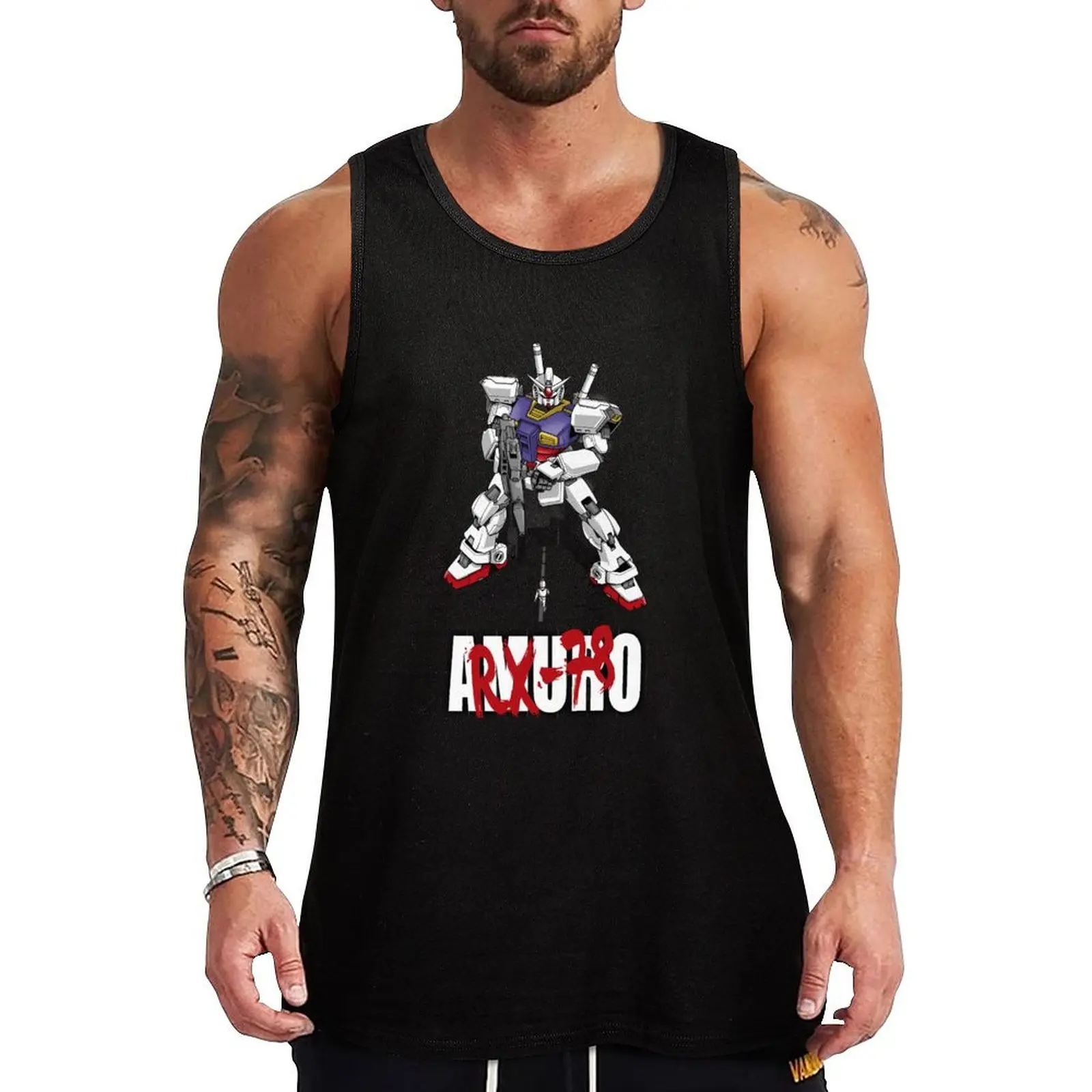 

Newtype Generation Tank Top vest for men Men gym sportswear Gym wear Vest male