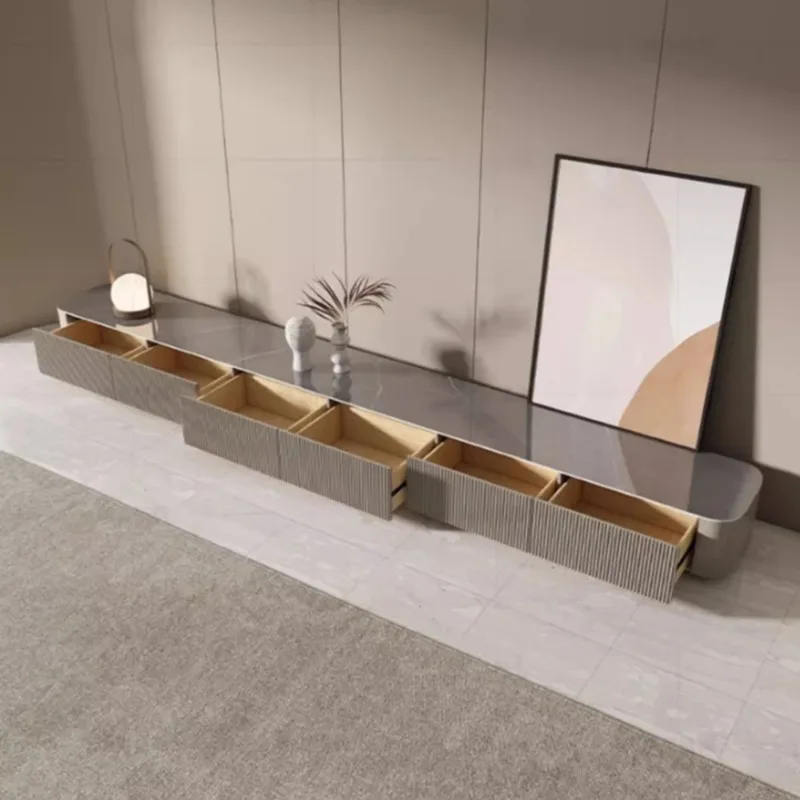 

Design Chest Storage Tv Stand Cabinet Vertical Home Modern Standing Mueble Tv Luxury Salon Shelf Drawers Living Room Furniture