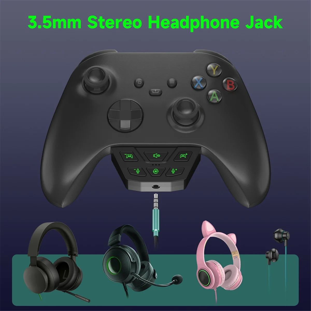 Game Console Headset Audio Controller for /S Chat Game Microphone Balance Controller