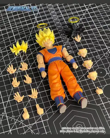 Demoniacal Fit Son Goku Figur Dragon Ball Z SHF Goku Figur Martialist Forever Return From Beyond Actionfigurer Modellleksaker 10 best sales sh figuarts boku no hero - №7