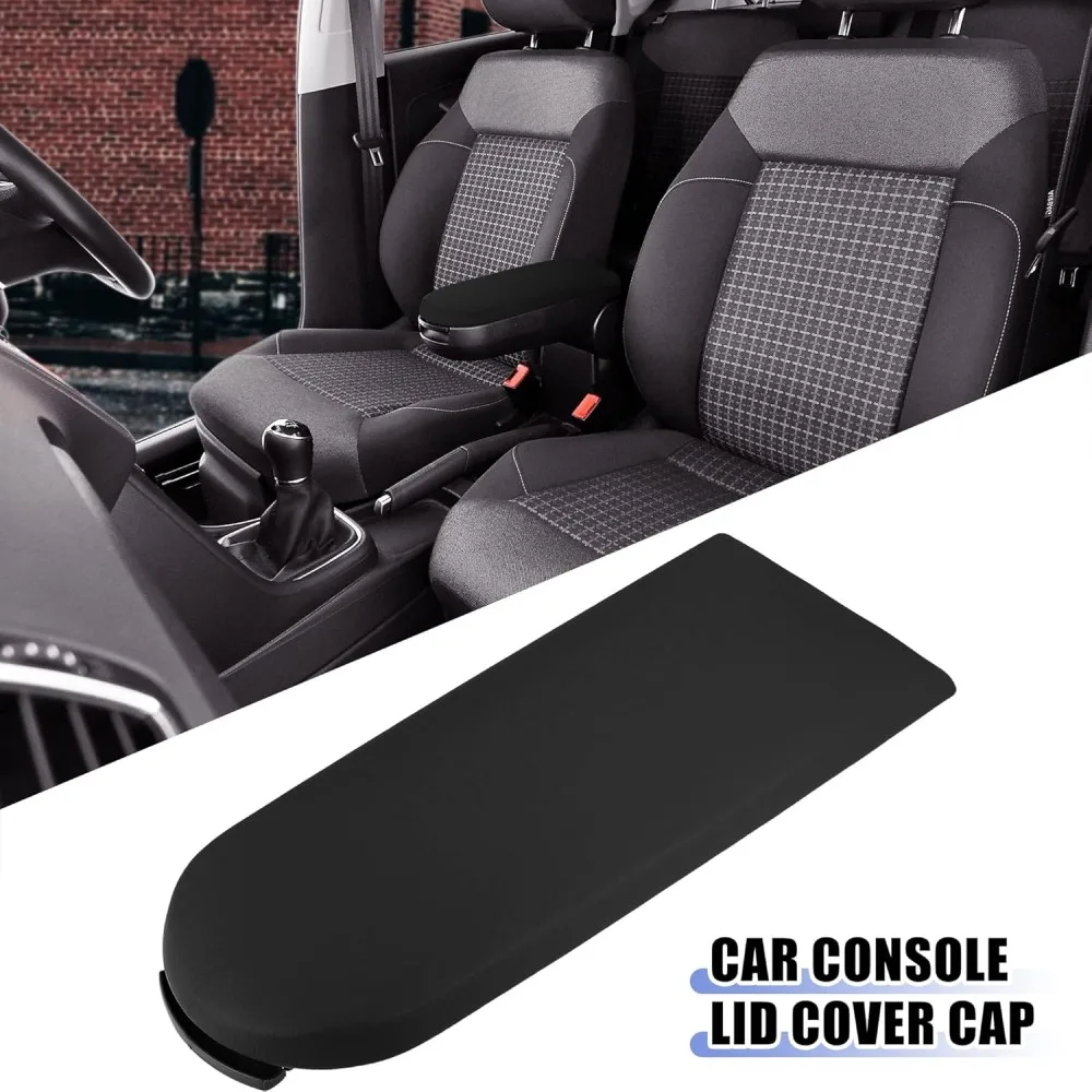 Tapa de consola central para coche, reposabrazos, cubiertas de consola central, Panel de tapa con labio de pestillo, repuesto apto para VW Jetta Golf MK4 Beetle, 1 Uds.