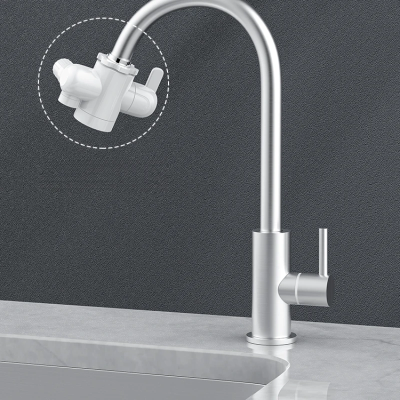 304 stainless steel single cooling faucet is suitable for the installation of Anli water purifier diverter and diverter valve