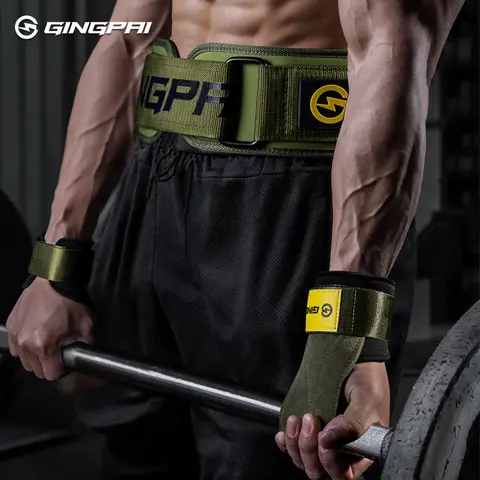 पीस जिम वेटलिफ्टिंग बेल्ट एडजस्टेबल कमर बैक सपोर्ट स्क्वाट डंबल बारबेल डेडलिफ्ट ट्रेनिंग फिटनेस काला गुलाबी ग्रे 10 best sales बेल्ट पावरलिफ्टिंग - №2