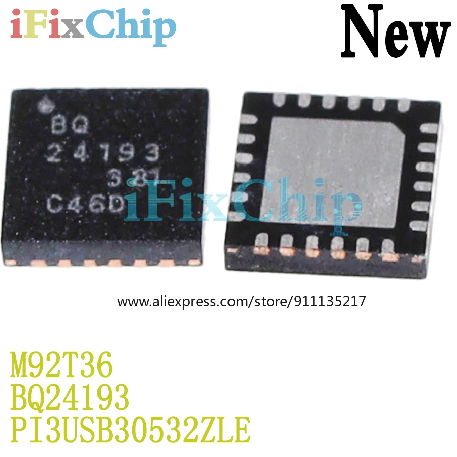 (1 pezzo) 100% nuovo Chipset M92T36 BQ24193 PI3USB P13USB muslimatexplain QFN
