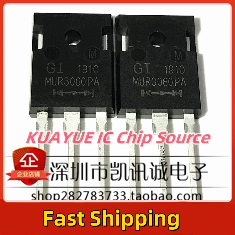 10PCS-30PCS   MUR3060PT MUR3060PA TO-247    Best Quality Fast Shipping