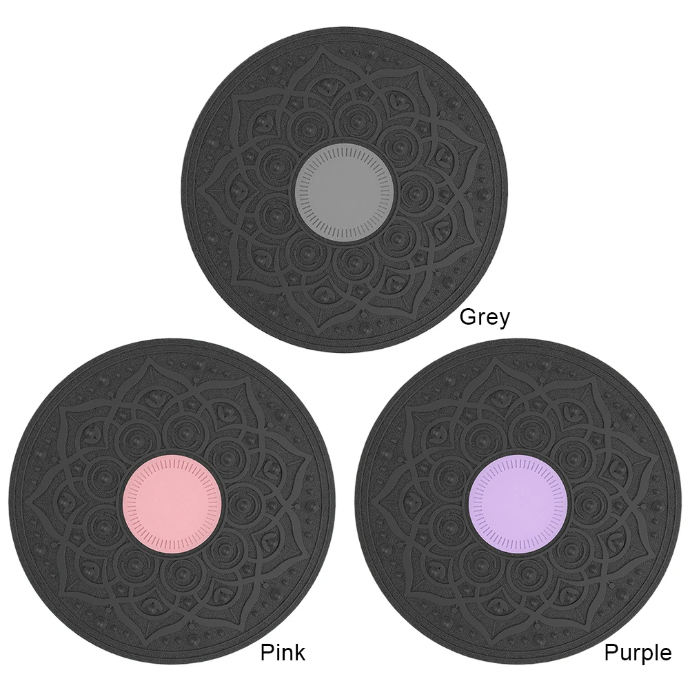 لوح توازن متذبذب، لوح توازن أرجوحة اليوجا، جهاز تمرين التوازن غير القابل للانزلاق، مدرب التوازن المحمول للتدريب الأساسي