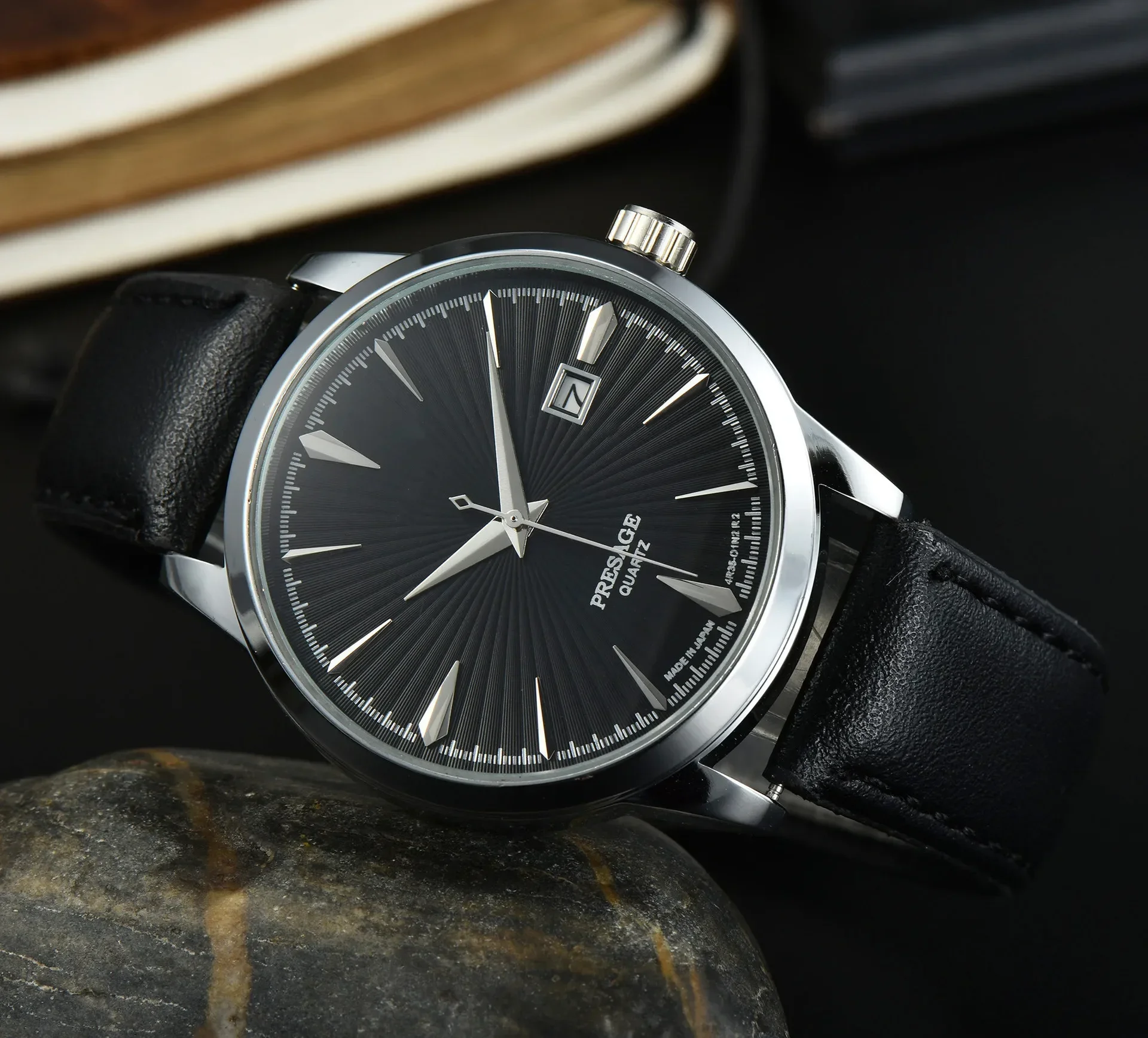 2025 New Cocktail Collection Fashion Business Men's Watch Stainless Steel Quartz Watch Men's Date Clock Watch