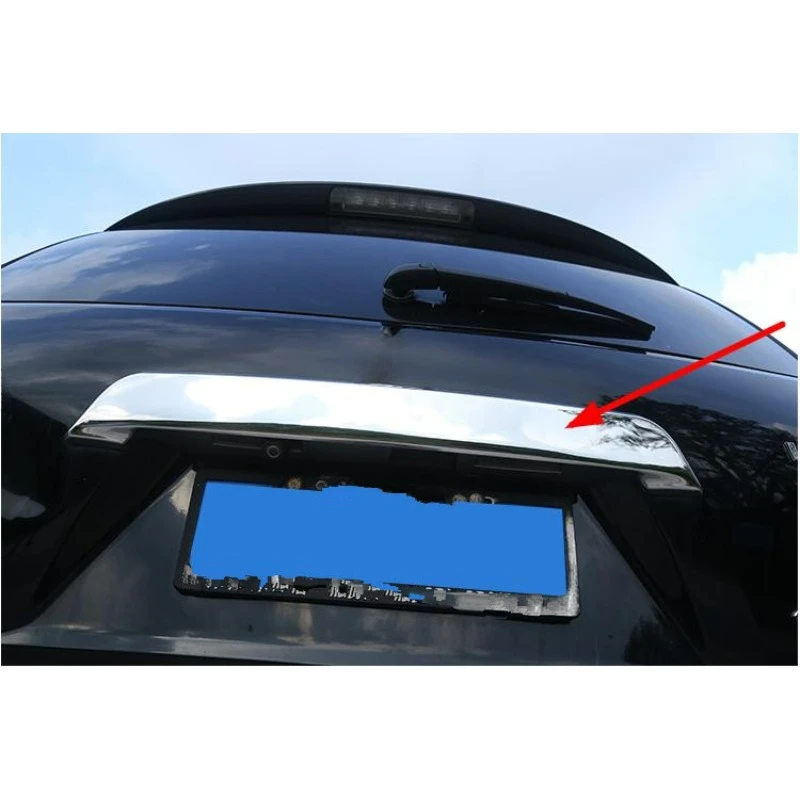 Chrome Rear Trunk lid Tailgate Door cover trim for Toyota Highlander 2009 2010 2011