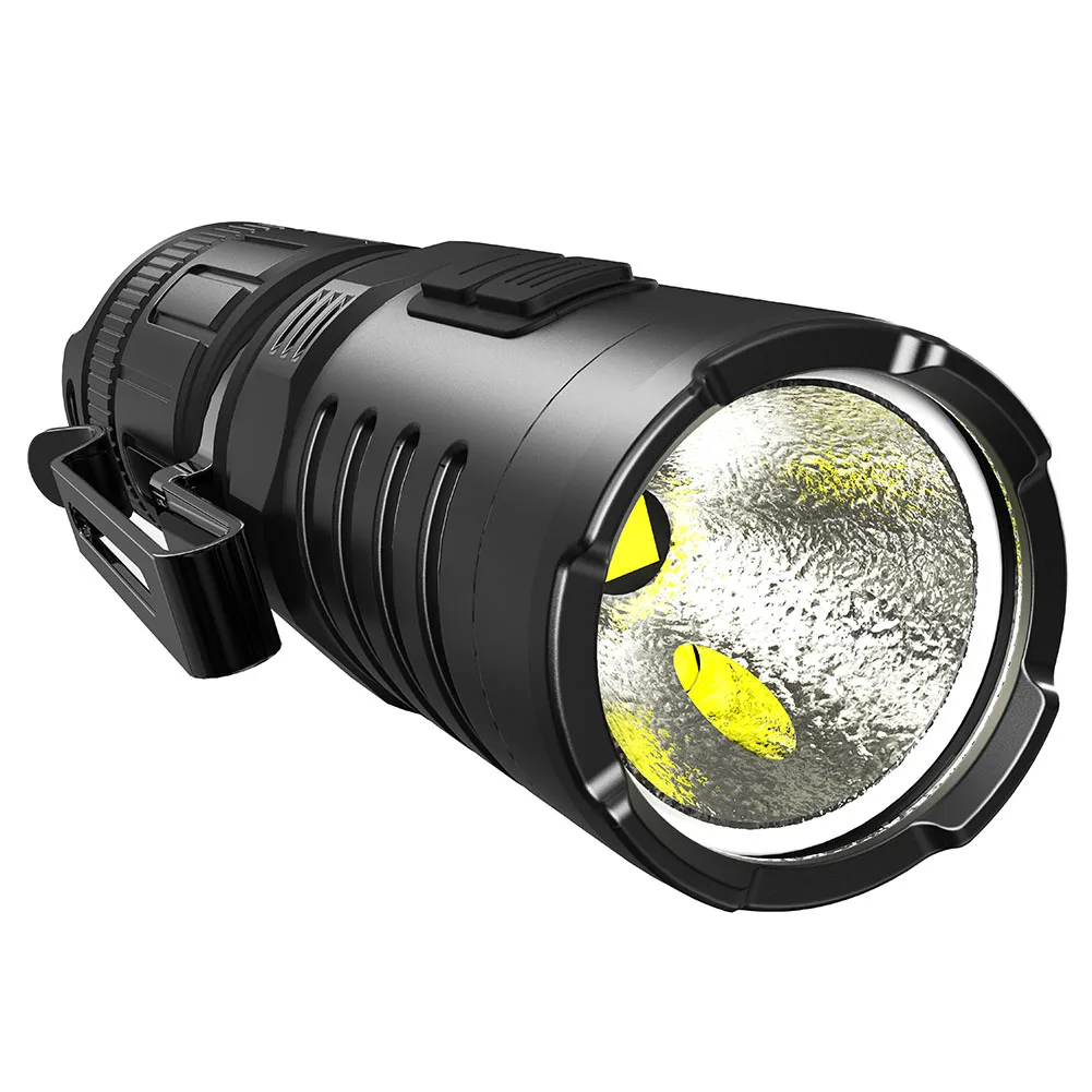 Imagem -05 - Lanterna Tática Klarus-xt1c Pro Lâmpada para Capacete Branco Vermelho Luzes Duplas Refletor Laranja 1000 Lumens 16340 18350 Cr123a