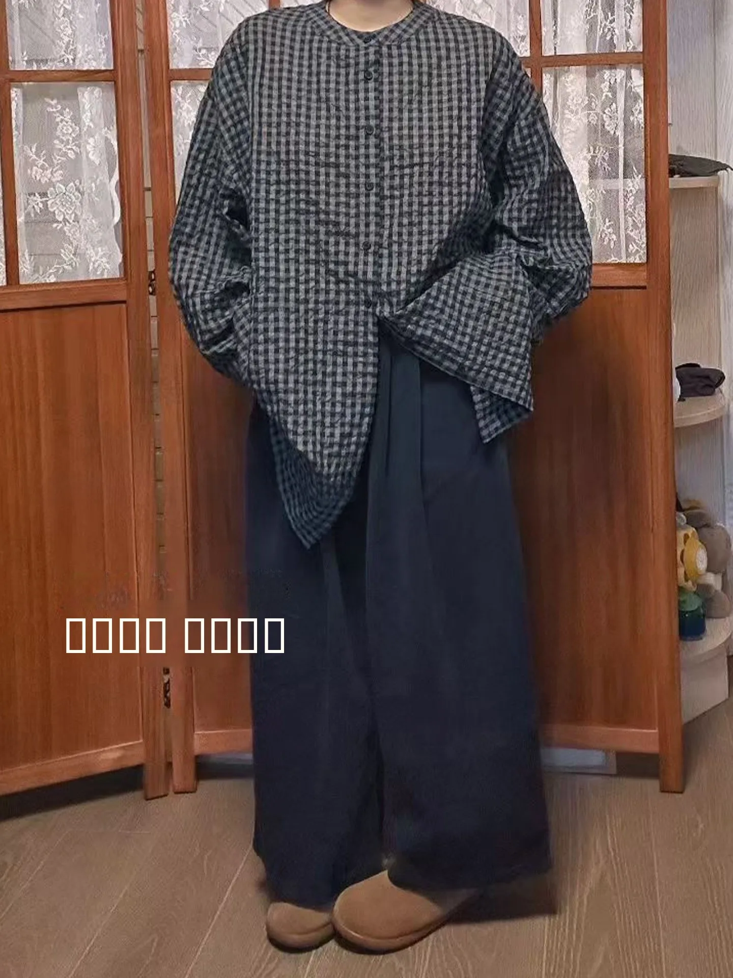 

Осенние японские винтажные белые, синие, оливковые вельветовые брюки-карго больших размеров для женщин, прямые брюки