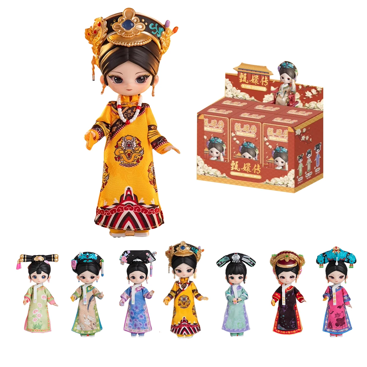 

HIPLAY Simontoys Empresses in the Palace Collaboration 1/12 BJD Blind Box Figure
