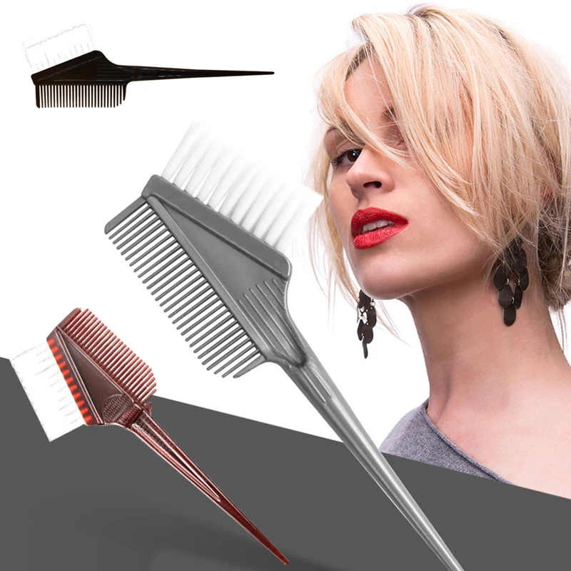 

Professional Hair Dyeing Highlight Hair Brush Hair Styling Tool Anti-static Hair Dye Brush Salon Hairdresser Barber Accessories