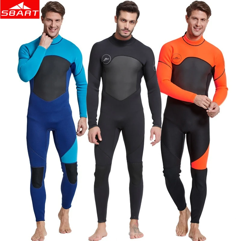 

3MM Neoprene Wetsuit Men Surf Scuba Diving Suit Keep Warm Underwater Fishing Spearfishing Kitesurf Swimwear Wet Suit Equipment