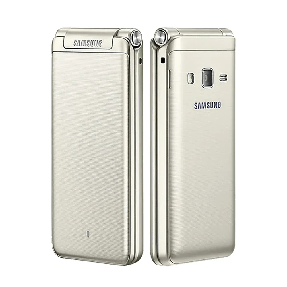 الأصلي سامسونج غالاكسي مجلد G1600 (2016) 4G الهاتف المحمول المزدوج سيم بطاقة 3.8 ''2GB RAM 16GB ROM الهاتف المحمول رباعية النواة الهاتف الذكي #6