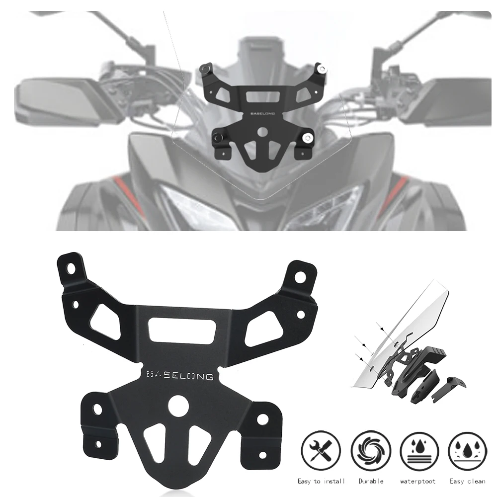 

For Yamaha Tracer 900 GT / Tracer 9 GT TRACER900 TRACER9 GT 2018-2023 2021 2022 2020 Motorcycle 30mm Riser Windshield Bracket