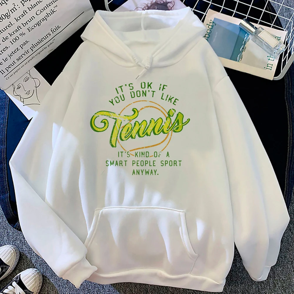 Tennis Hoodies Vrouwen 90S Grafisch Trainingspak Trui Vrouwen Streetwear Sweatshirts