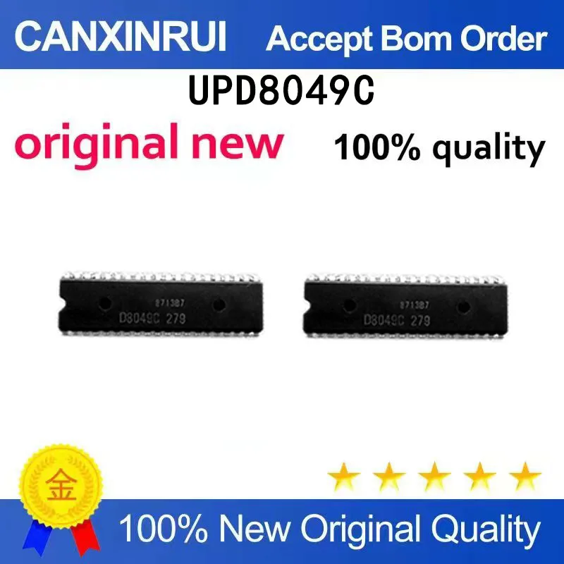 (5pcs-100pcs）Brand new original UPD8049C DIP40 direct insertion spot chip IC