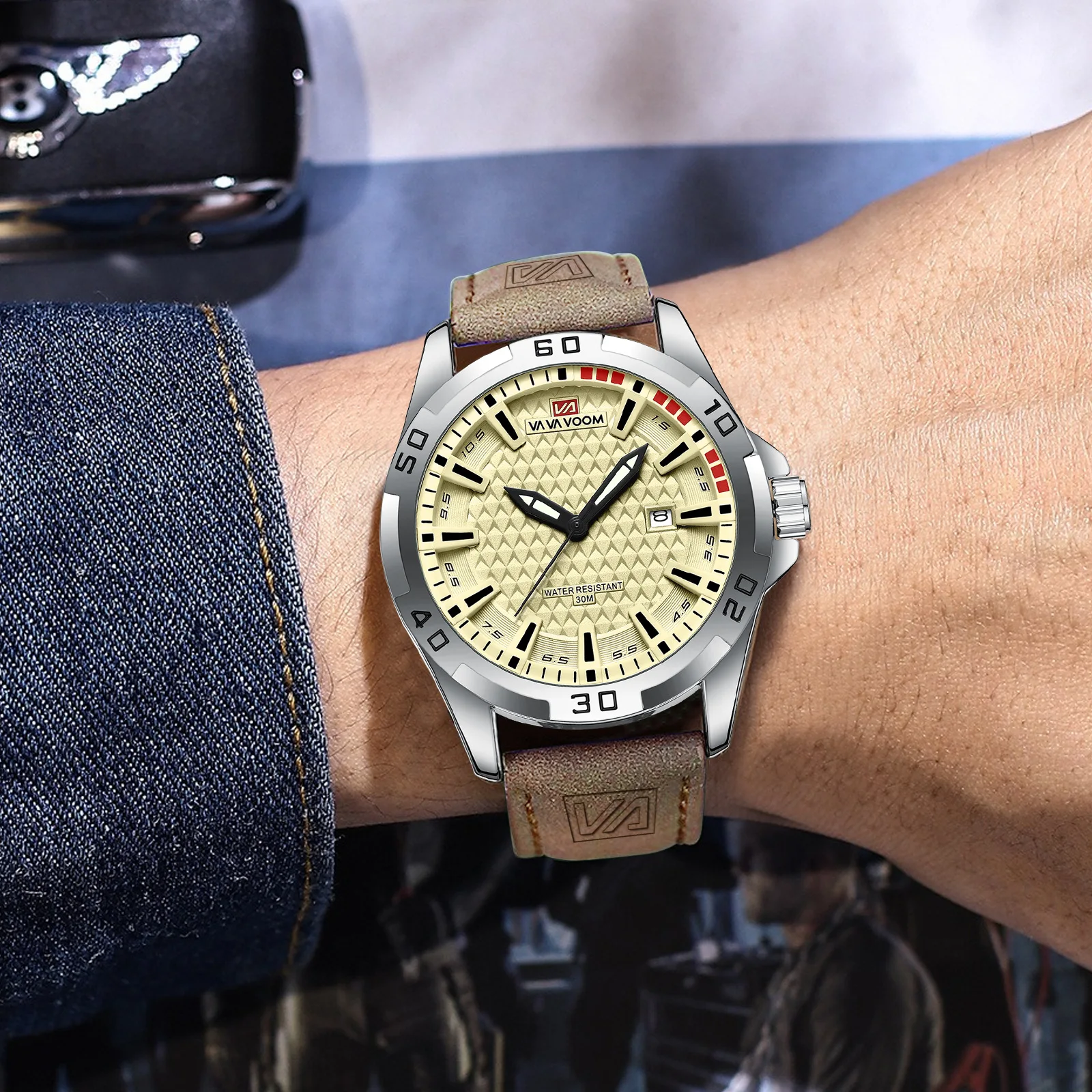 VAVAVOOM 2581 nouvelle montre - Smartwatch Premium Watches For Men avis et prix