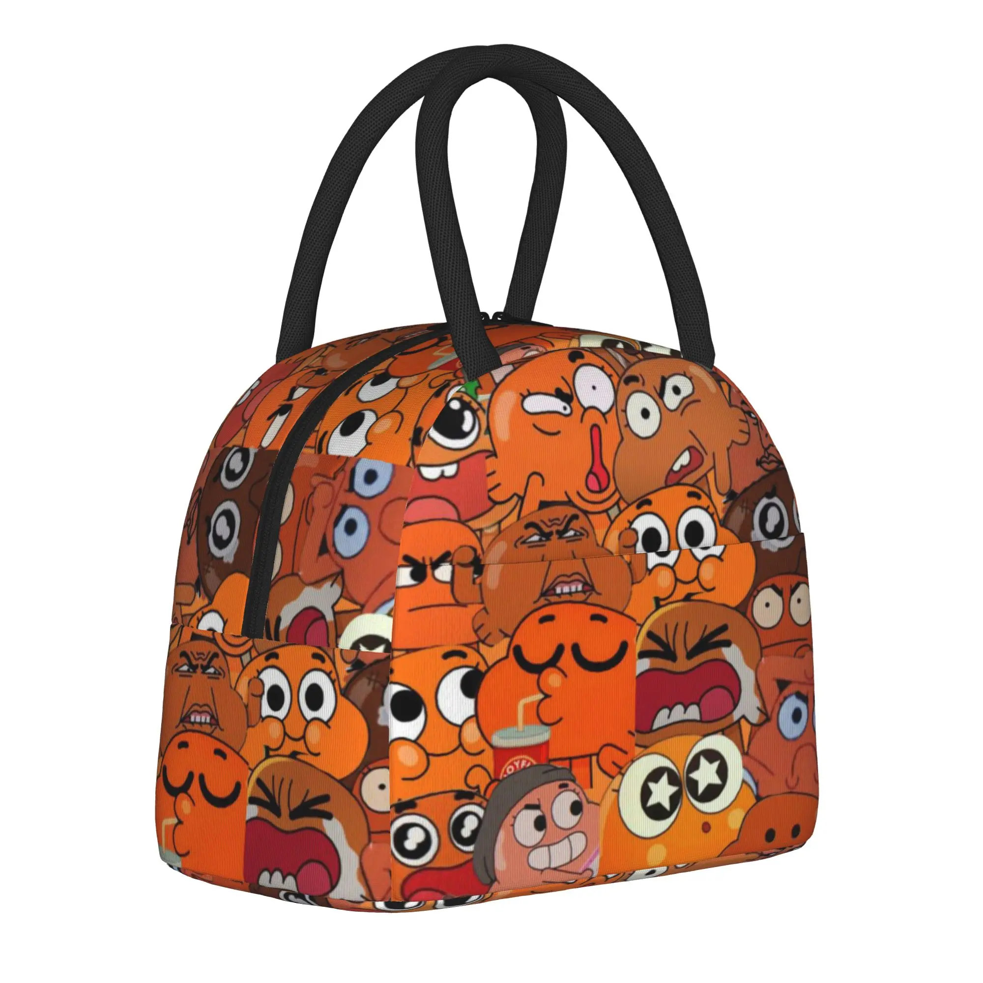 Insulated Lunch Bag The Amazing World of Gumballs Product  Lunch Food Box New Cooler Thermal Bento Box For Office