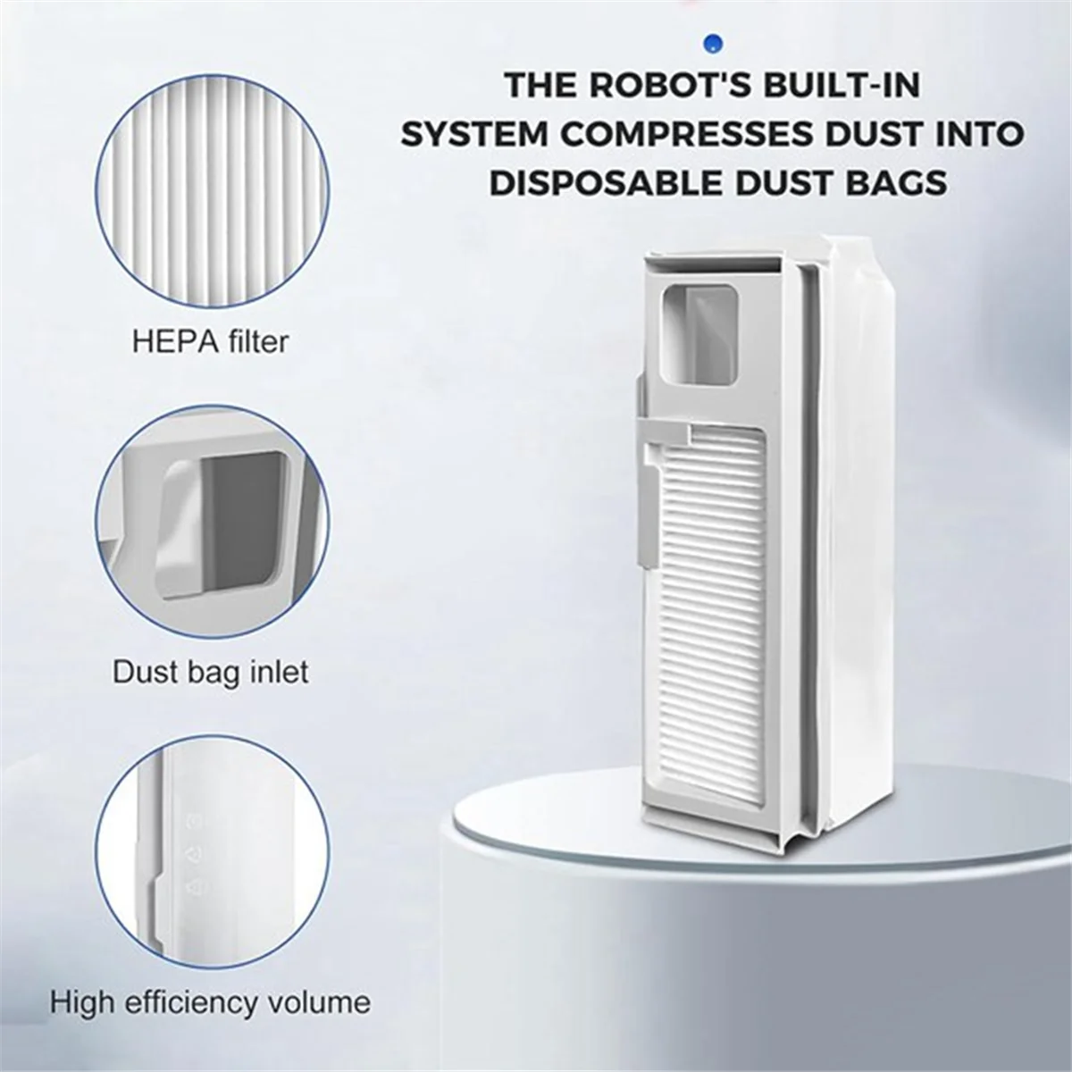 38PCS für Narwal Freo X Plus Roboter Vakuum Teile Wichtigsten Roller Seite Pinsel Filter Staubbeutel Mopp Tuch Zubehör