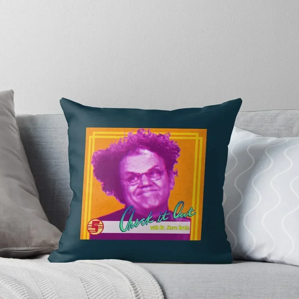 

Check It Out With Dr Stevie Brule Throw Pillow christmas pillowcases luxury home accessories Christmas Covers Plaid Sofa pillow